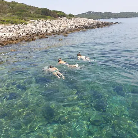 Zadar Franov On Island Ugljan With The Pool, Bbq And Beautiful Sea-view! شقة