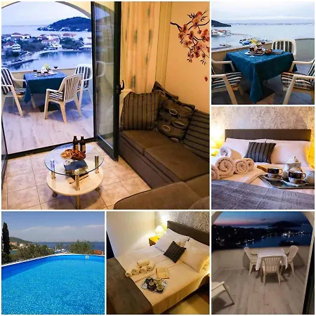 Zadar Franov On Island Ugljan With The Pool, Bbq And Beautiful Sea-view! Apartmán *
