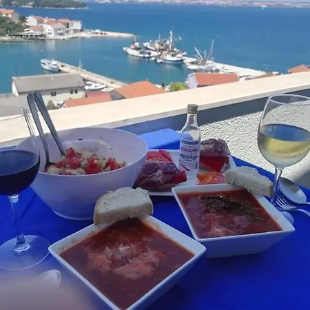 Apartmán Zadar Franov On Island Ugljan With The Pool, Bbq And Beautiful Sea-view! *