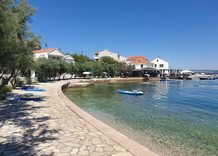 Zadar Franov On Island Ugljan With The Pool, Bbq And Beautiful Sea-view! 아파트 *