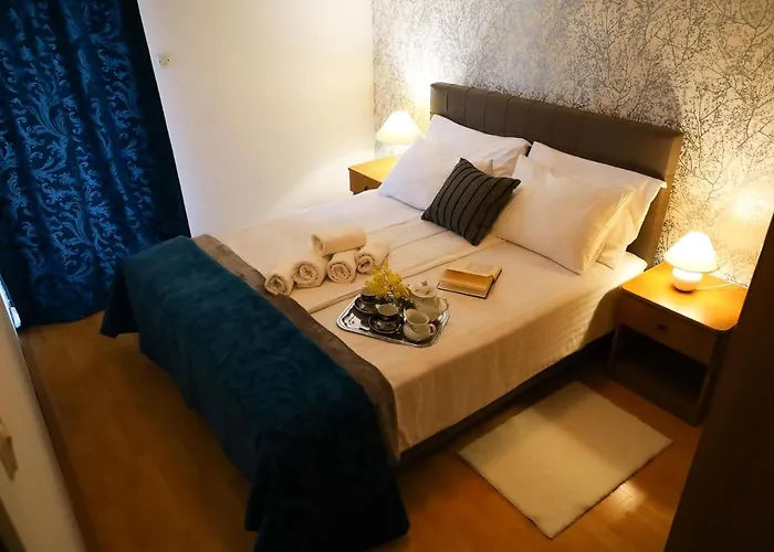 아파트 Zadar Franov On Island Ugljan With The Pool, Bbq And Beautiful Sea-view! 칼리