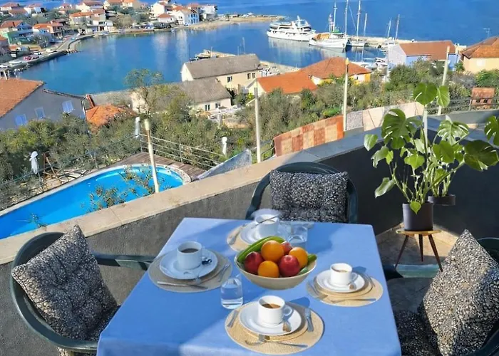 Zadar Franov On Island Ugljan With The Pool, Bbq And Beautiful Sea-view! Appartement