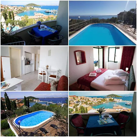 Zadar Franov On Island Ugljan With The Pool, Bbq And Beautiful Sea-view! * Kali